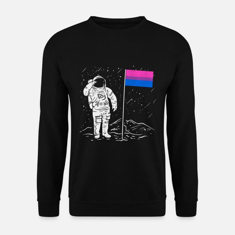 Bisexual LGBTQ - Unisex Sweatshirt - black