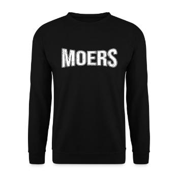 Moers - Unisex Pullover - Schwarz - Vorne - Alina (178cm) & Michal (187cm)