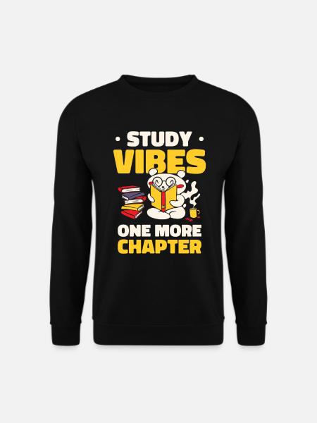 Studieren Studentisches Lernen Bärenliebhaber - Unisex Pullover - Schwarz