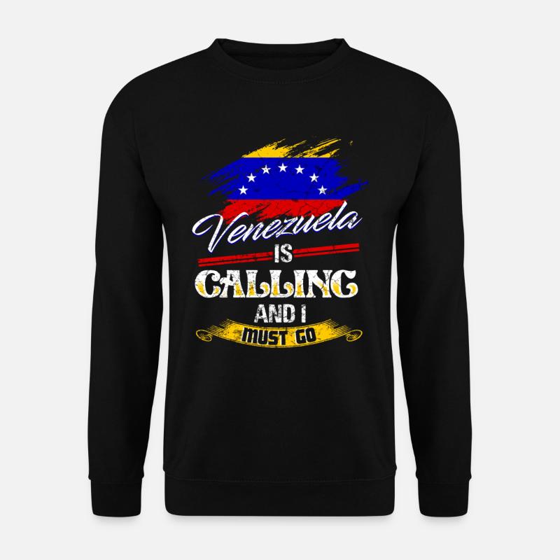 Vacances au Venezuela - Sweat-shirt Unisexe - noir