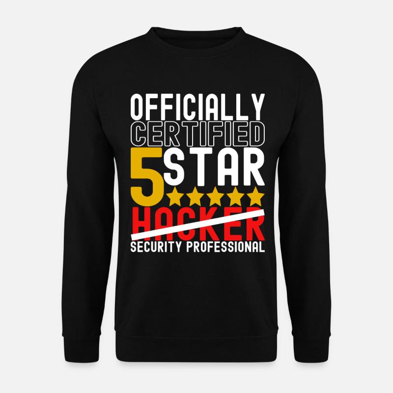 Programmierer Cyber Security - Unisex Pullover - Schwarz