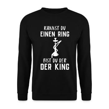 Shisha - Unisex Pullover - Schwarz - Vorne - Alina (178cm) & Michal (187cm)