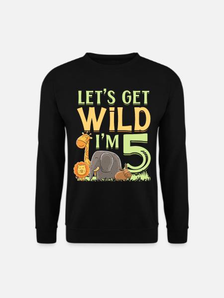 Elefant - Unisex Pullover - Schwarz