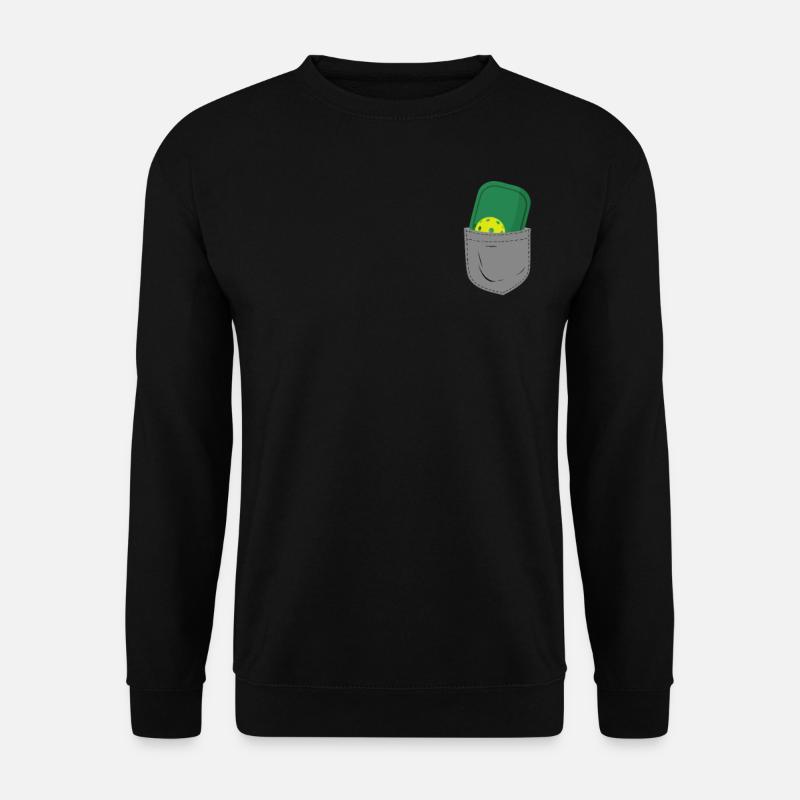 Pickleball Pocket - Unisex Pullover - Schwarz