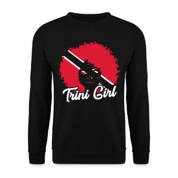 Trinité-et-Tobago Fille - Sweat-shirt Unisexe - noir - Devant - Alina (178cm) & Michal (187cm)
