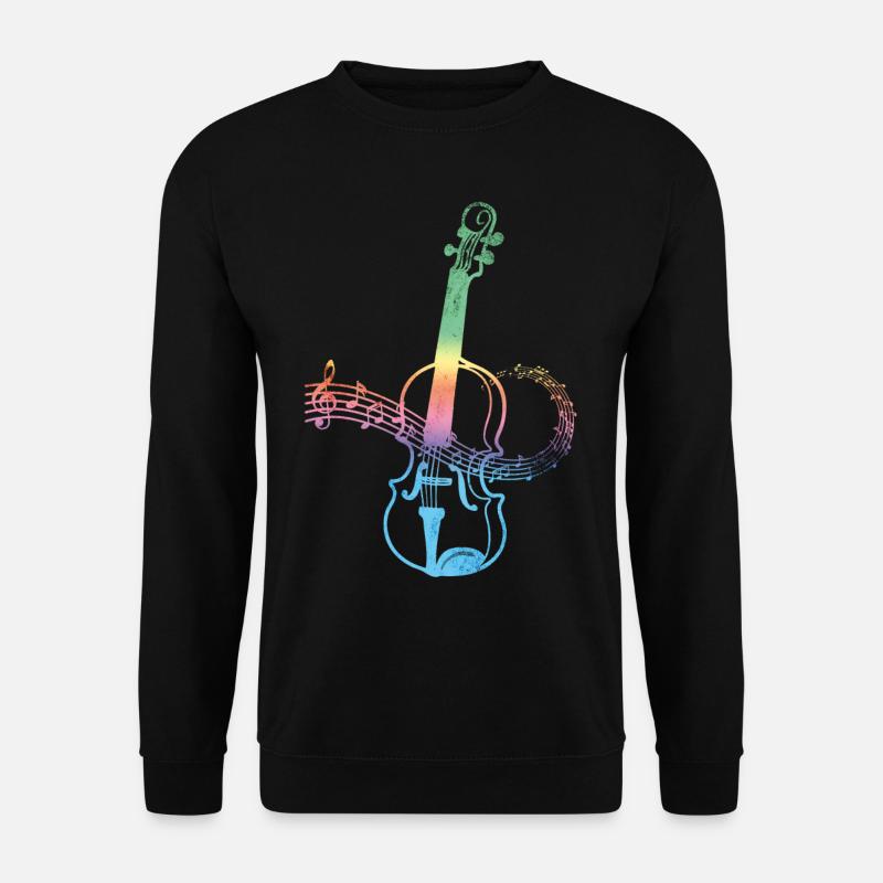 Violin Violin Instrument - Unisex Sweatshirt - black