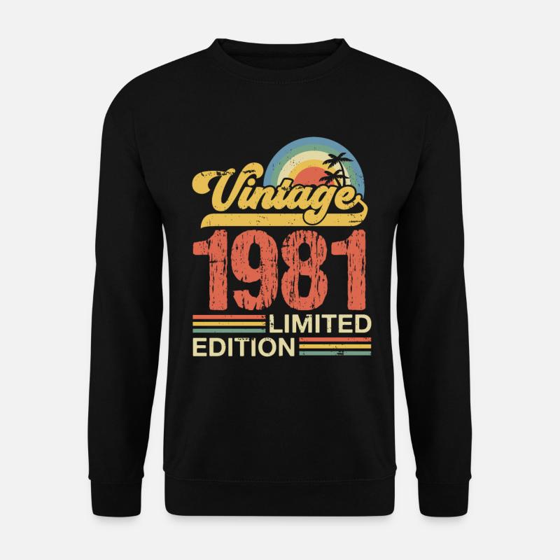 1981 - Unisex Sweatshirt - black