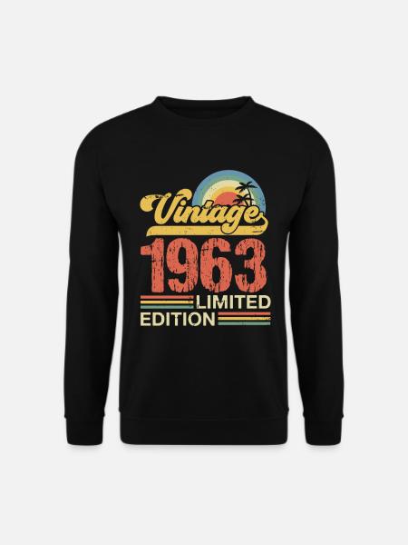 1963 - Unisex Sweatshirt - black