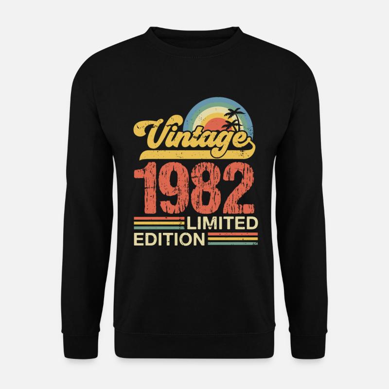 1982 - Unisex Pullover - Schwarz