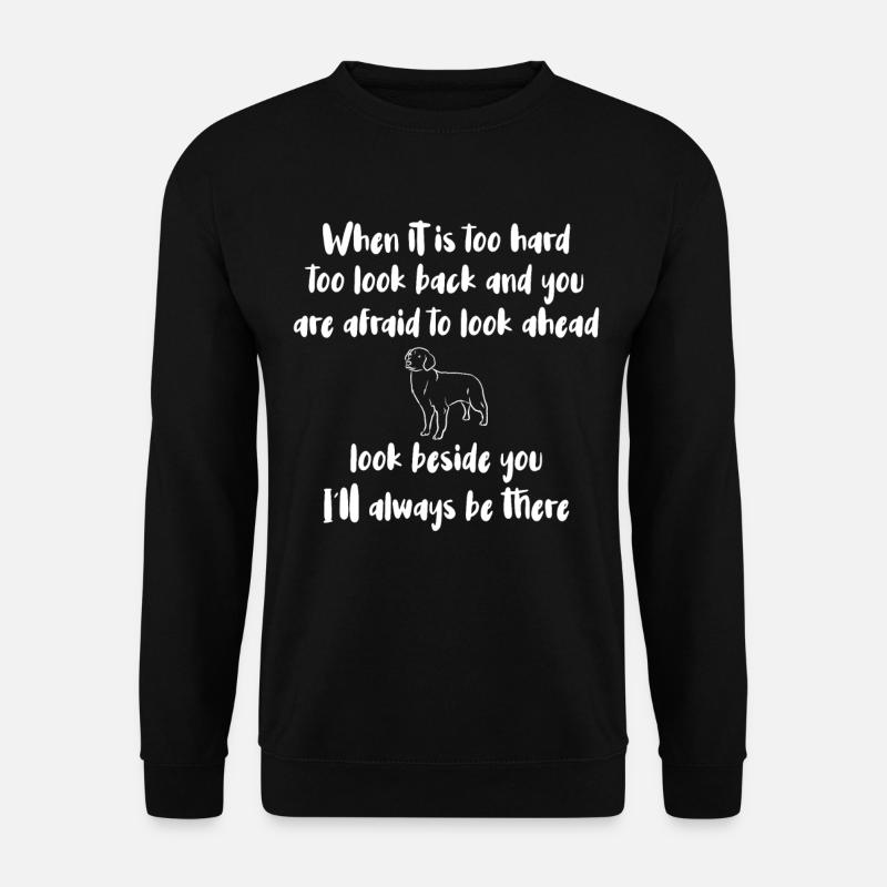 Labrador Hunde - Unisex Pullover - Schwarz