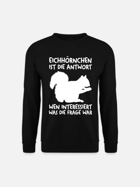 Erdmännchen - Unisex Pullover - Schwarz