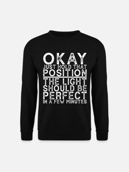 Photographer Photography - Unisex Sweatshirt - black