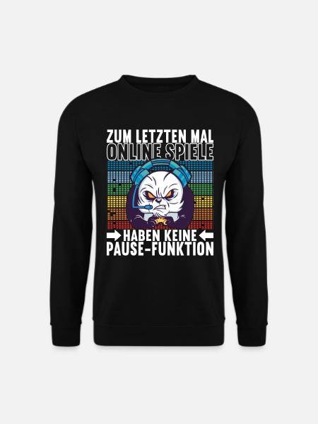 Gaming Gamer - Unisex Pullover - Schwarz
