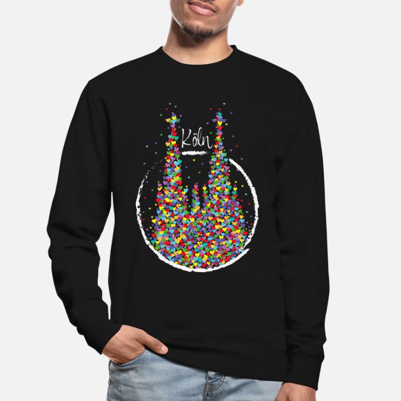 Cathédrale de Cologne Carnaval Carnaval Costume de remplacement Sweat-shirt Unisexe