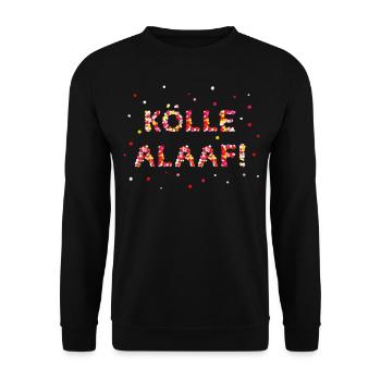 Kölle Alaaf Carnaval Rose Lundi Costume Remplacement Jeck - Sweat-shirt Unisexe - noir - Devant - Alina (178cm) & Michal (187cm)