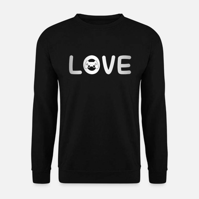 L’amour du jeu - Sweat-shirt Unisexe - noir