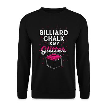 Pocketologist Billard Pool Billard 8 Weiblicher - Unisex Pullover - Schwarz - Vorne - Alina (178cm) & Michal (187cm)