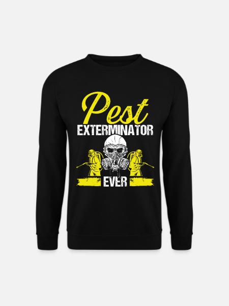 Pest Control Technician Pest Controller - Unisex Pullover - Schwarz