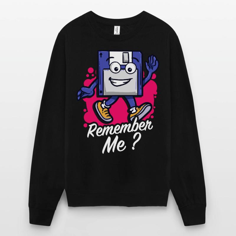 Programmierer Retro-diskette Floppy disc Unisex Pullover