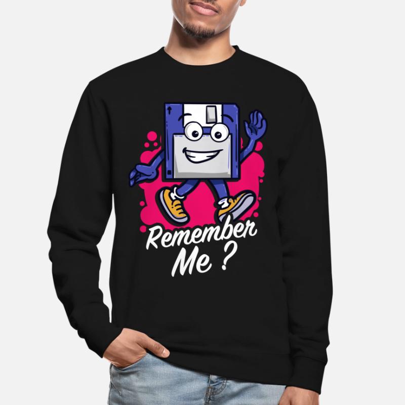 Programmierer Retro-diskette Floppy disc Unisex Pullover