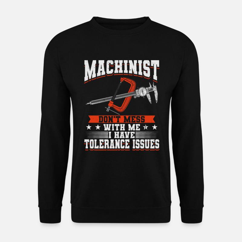 Machines de machiniste - Sweat-shirt Unisexe - noir