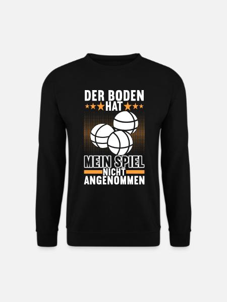 Boule Boulespieler - Unisex Pullover - Schwarz