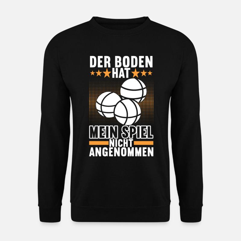 Boule Boulespieler - Unisex Pullover - Schwarz