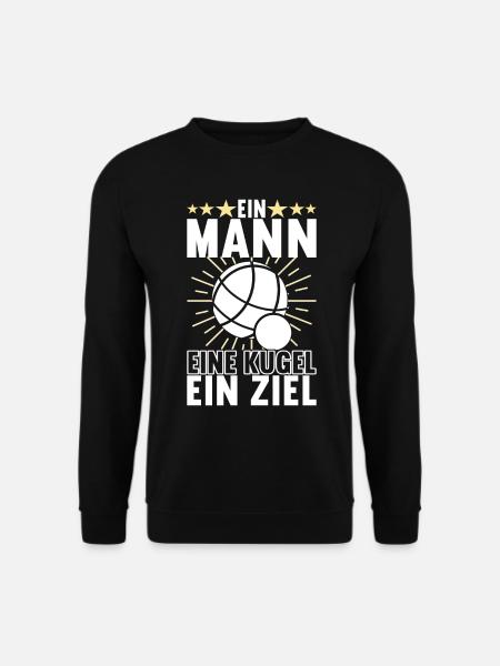 Boule Boulespieler - Unisex Pullover - Schwarz
