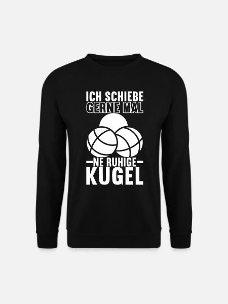 Boule Boulespieler - Unisex Pullover - Schwarz