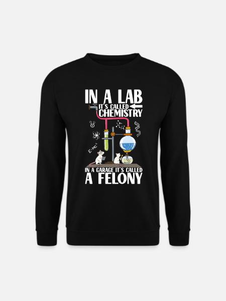 Chemie Chemiker - Unisex Pullover - Schwarz