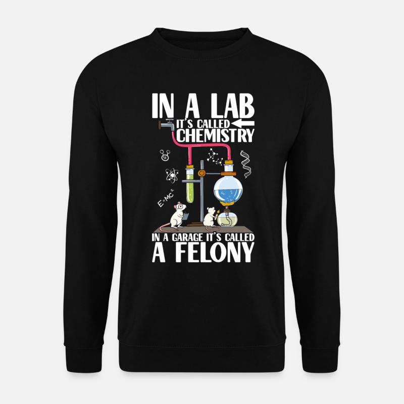 Chimiste chimiste - Sweat-shirt Unisexe - noir