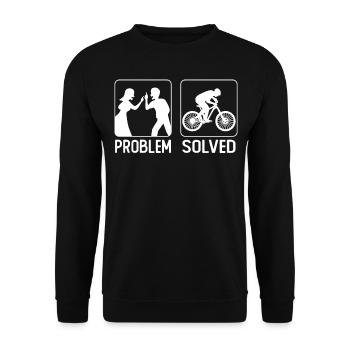 Enduro VTT VTT Équitation - Sweat-shirt Unisexe - noir - Devant - Alina (178cm) & Michal (187cm)