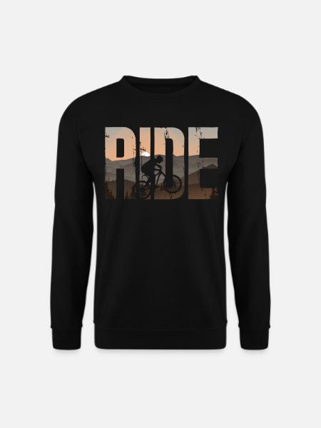 Enduro VTT VTT Équitation - Sweat-shirt Unisexe - noir