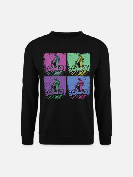 Enduro VTT VTT Équitation - Sweat-shirt Unisexe - noir