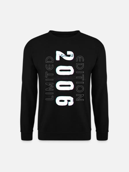 Limited Edition Geburtsjahr 2006 Geschenk Männer - Unisex Pullover - Schwarz