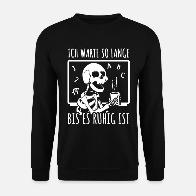 Lehrer Klassenlehrer Grundschullehrer Lehrerin - Unisex Pullover - Schwarz