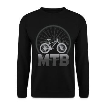 Enduro VTT VTT Équitation - Sweat-shirt Unisexe - noir - Devant - Alina (178cm) & Michal (187cm)