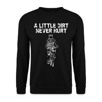 Enduro VTT VTT Équitation - Sweat-shirt Unisexe - noir - Devant - Alina (178cm) & Michal (187cm)