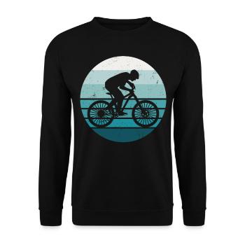 Enduro VTT VTT Équitation - Sweat-shirt Unisexe - noir - Devant - Alina (178cm) & Michal (187cm)