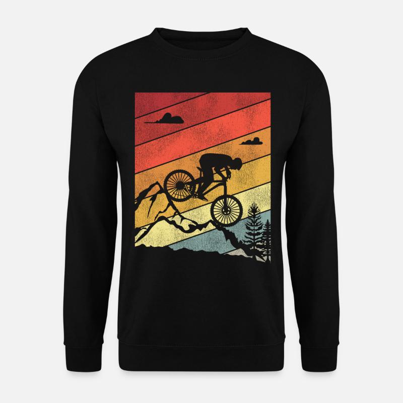 Enduro VTT VTT Équitation - Sweat-shirt Unisexe - noir