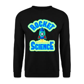 Rocket Science Rocket Science Kids - Unisex Sweatshirt - black - Front - Alina (178cm) & Michal (187cm)