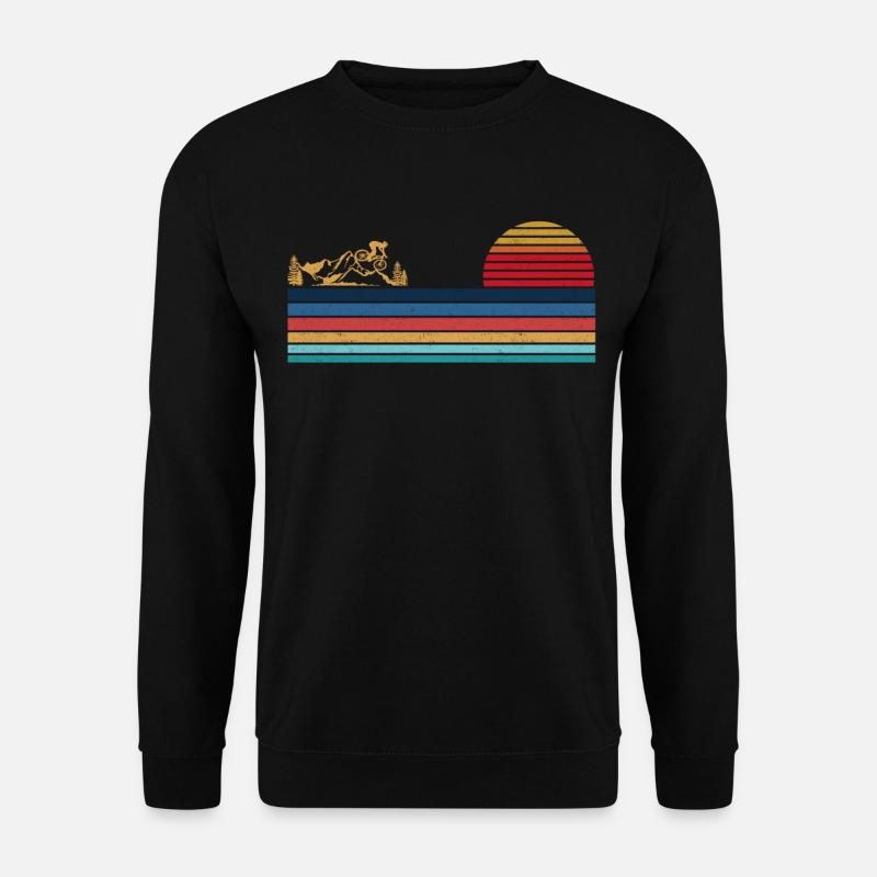 Enduro VTT VTT Équitation - Sweat-shirt Unisexe - noir