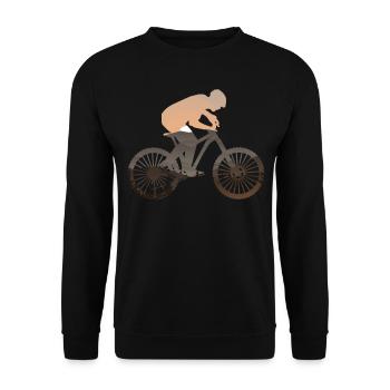 Enduro VTT VTT Équitation - Sweat-shirt Unisexe - noir - Devant - Alina (178cm) & Michal (187cm)