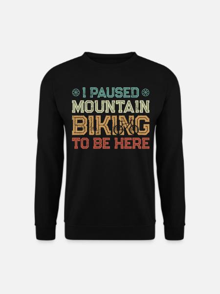 Enduro VTT VTT Équitation - Sweat-shirt Unisexe - noir
