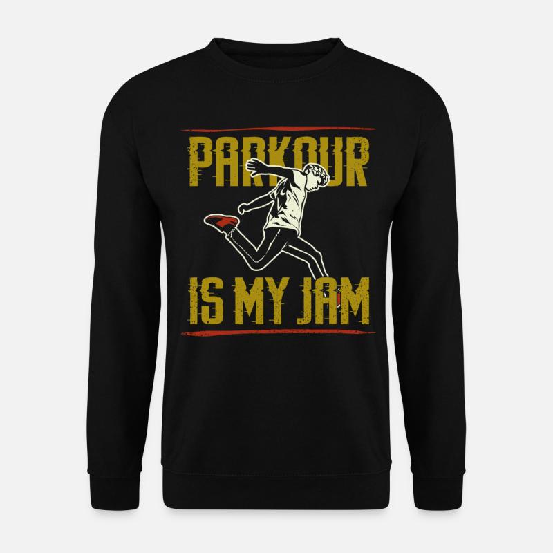 Parkour Free Running Traceur - Unisex Sweatshirt - black