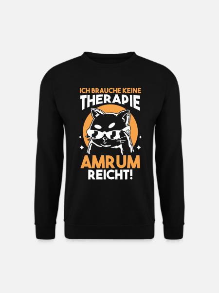 Nordsee Amrum - Unisex Pullover - Schwarz