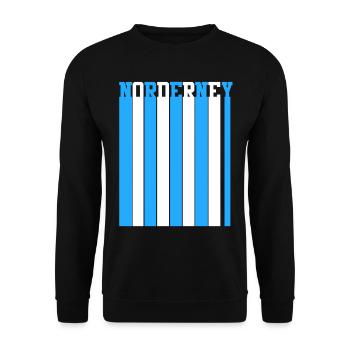 North Sea Norderney - Unisex Sweatshirt - black - Front - Alina (178cm) & Michal (187cm)