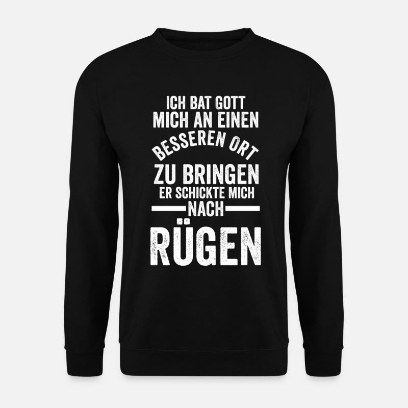Ostsee Rügen - Unisex Pullover - Schwarz