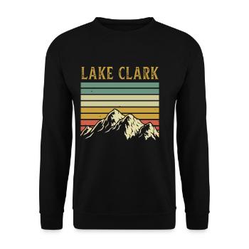 Alaska - Unisex Sweatshirt - black - Front - Alina (178cm) & Michal (187cm)