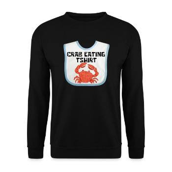 Alaska Geschenk Kinder Herren Damen USA Natur Eis - Unisex Pullover - Schwarz - Vorne - Alina (178cm) & Michal (187cm)